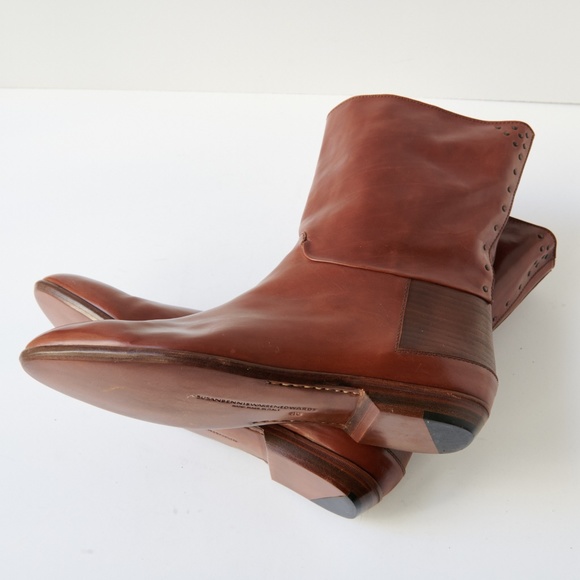 80s - SUSAN BENNIS - WARREN EDWARDS - Boots - Men\'s - 10 - BRN Leather main image 5